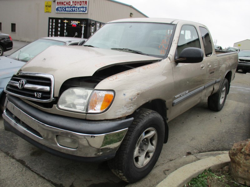 2002 TOYOTA TUNDRA GOLD 4.7L AT 4WD XTRA CAB Z15107 - RANCHO TOYOTA ...